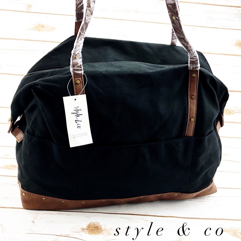 NWT Style & Co Weekender Travel Bag
